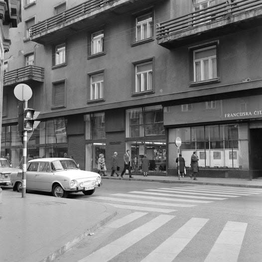 Masarykova - Preradovićeva 1975. godine